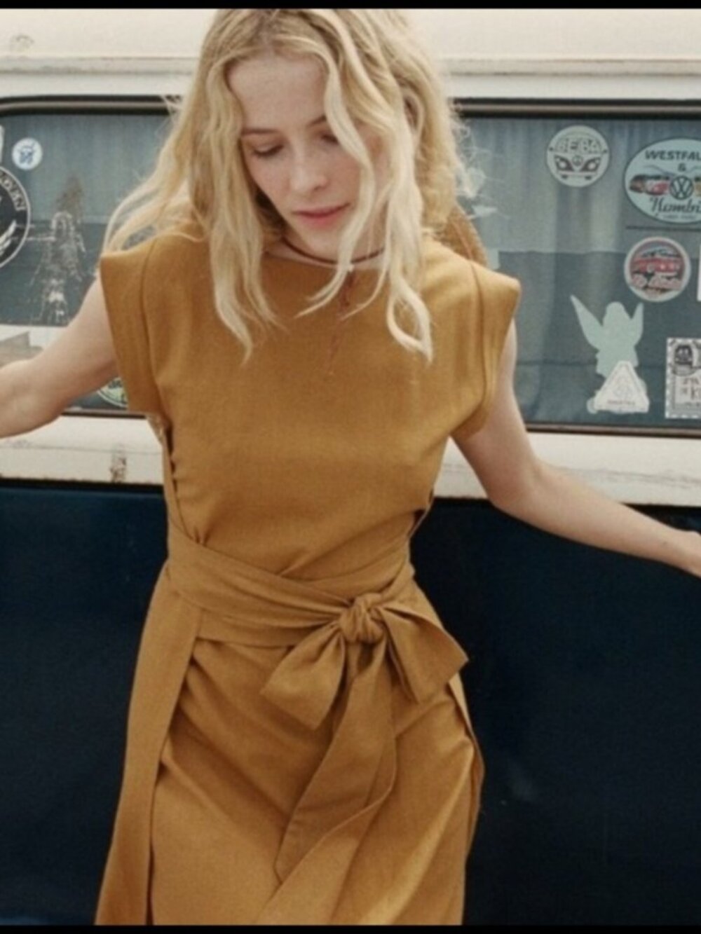 Doen Ash Dress Golden Hour